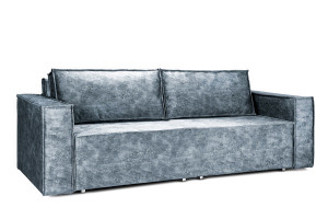 ДИВАН прямой раскладной МАРТИН-15 синий 236см