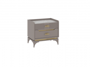 Тумба прикроватная 2-ящиками Сиде Мокко 55х38х50