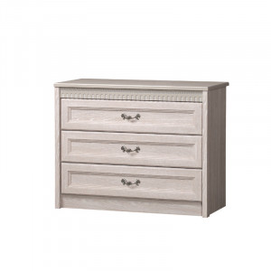 Комод Лючия дуб оксфорд серый 101см