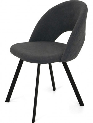 Стул мягкий Капри 4 серый 53х57