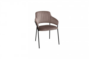 Стул кухонный Кавала бежевый велюр 56х56х84