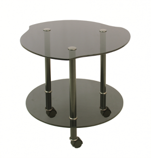 Журнальный стол для кофе черный 58х58х52