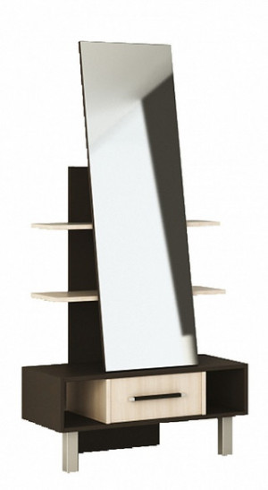 Туалетный столик с ящиком   Фудзи венге\дуб светлый 100х43х135