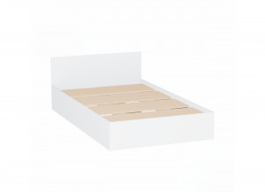 Кровать Мори КРМ 1200.1 белая двуспальная