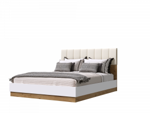 кровать АДЕЛЬ 1,6м  ( подъёмным механизмом и мягкими накладками)