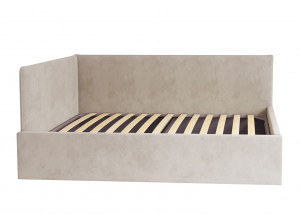 Кровать детская односпальная мягкая Бенто 90х200