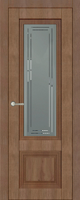 Дверь межкомнатная Карда К-41  Орех макадамия