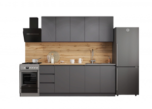 Кухня Мори серый 2 метра