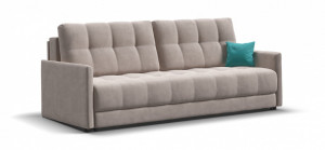Диван прямой  BOSS 2.0 LOFT велюр Monolit латте 220х90х110
