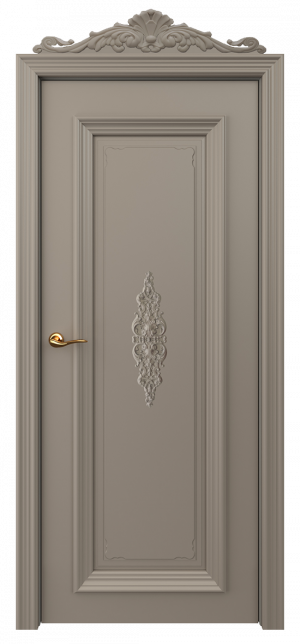 Межкомнатная дверь Лондон 3 ДГ бакаут коричневый 60х200