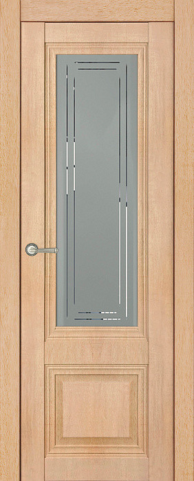 Дверь межкомнатная Карда К-41  Дуб натуральный