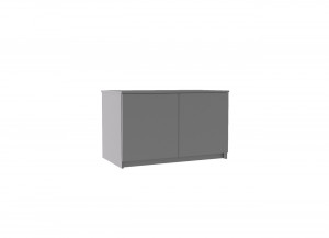 Тумба Антресоль Мори Графит 90х50х55