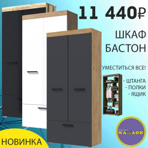 Шкаф бастон всего за 11440 р. В наличии