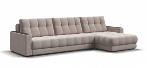 Диван угловой Босс макс велюр Moнолит латте 338х183