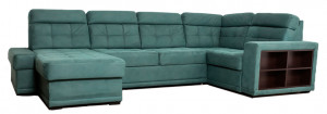 Диван угловой раскладной ППУ  Мартин ДКУ-П зеленый  335х189