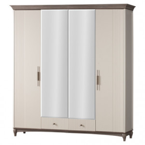 Шкаф 4-дверный распашной №820 Мартина 207см