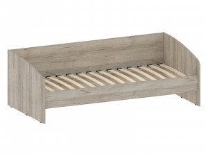 Кровать односпальная Анима Дуб серый 90х190