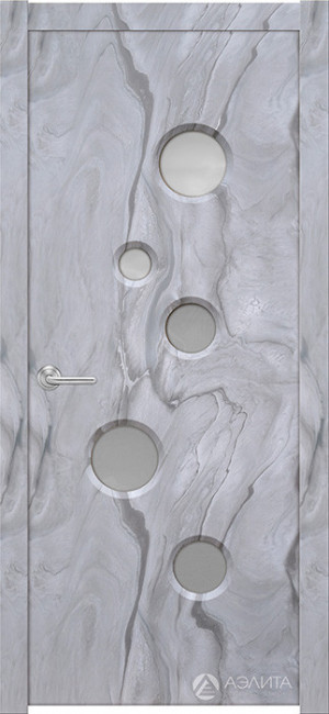 Дверь межкомнатная Мэрил 7 серая