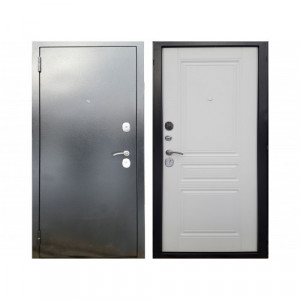 ВХОДНАЯ МЕТАЛЛИЧЕСКАЯ ДВЕРЬ РИМ (БЕЛЫЙ ЯСЕНЬ)