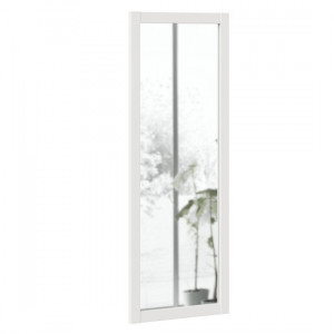 Зеркало настеное Бланко белое 140х55