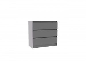 Комод Мори Графит 80 см.