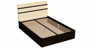 Кровать Скарлет 140х200 с ортопедическим основанием SK 1401 дуб молочный