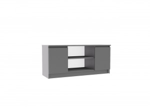 Тумба под ТВ Мори Графит 120х40х54
