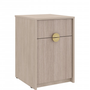 Тумба с ящиком и полками Муза Тира/Кадена вуд 42х46х63