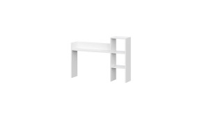 Надстройка на письменный стол Анри белая 108х22х77 см