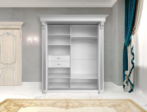 Шкаф-купе «Классик» 2-дверный, 1730х2400х770