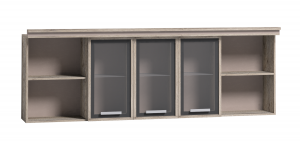 Шкаф навесной Nature Гаскон пайн Мокко 224см