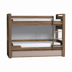 Кровать двухъярусная Nature 90 Дуб табачный Мокко 223см