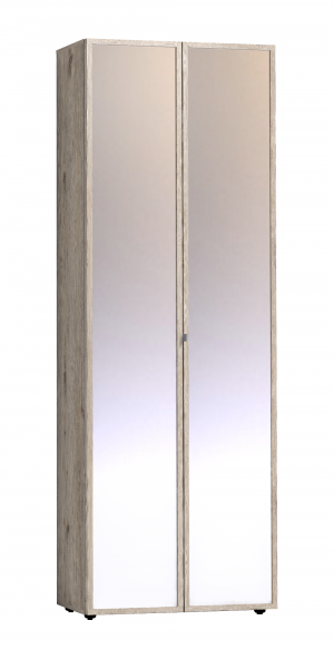 Шкаф для одежды Nature 2 фасада Зеркало (Гаскон пайн)