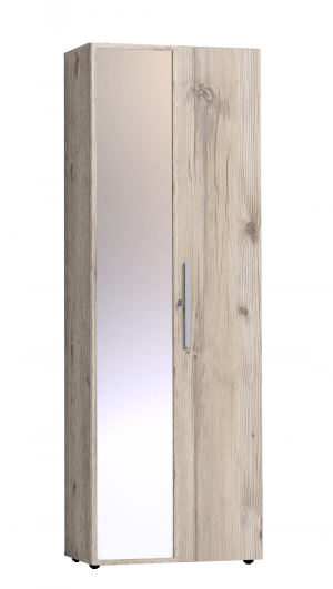 Шкаф для одежды Nature фасады Стандарт+Зеркало Гаскон пайн 80см