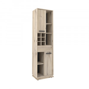 Шкаф МЦН Nature (Гаскон пайн/Черный)