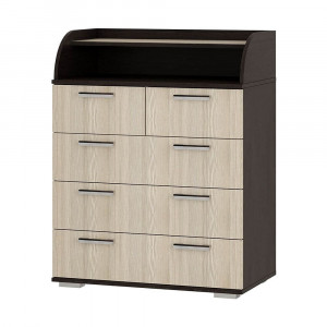 КОМОД №1 Пеленальный  БЕЛФОРТ/ ВЕНГЕ 80х46х102