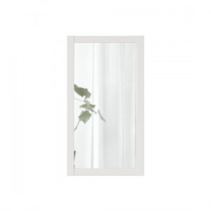 Зеркало настеное Бланко белое 55х100