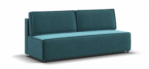 Диван прямой Норд мини велюр Mонолит аква 203 см
