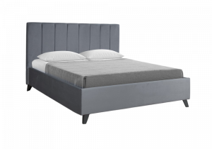 Кровать двухспальная 160х200 Оливия серая с подъемным механизмом
