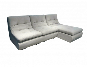 Диван прямой раскладной Лонгрей мини бежевый 240 см