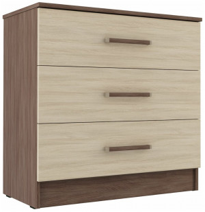 Комод Адель ясень шимо темный светлый