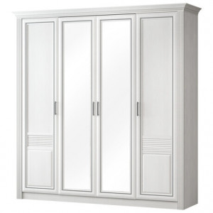 Шкаф распашной прямой 4-х дверный без 2-х центральных фасадов  Орлеан 224см