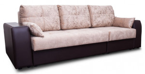 Диван прямой раскладной ППУ Остин 2 бежевый 289см
