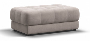 Пуф Босс велюр Монолит латте 102х45х77