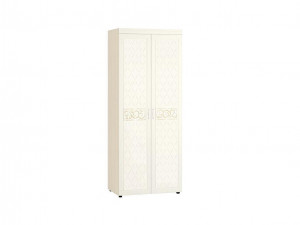 Шкаф распашной 2-х створчатый с полками и штангой Тиффани 93.13 сосна астрид/мелинга  90х58х225