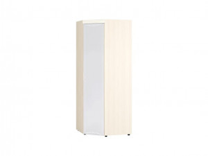 Шкаф распашной угловой с зеркалом  Тиффани 93.09 сосна астрид/мелинга 89х89х225