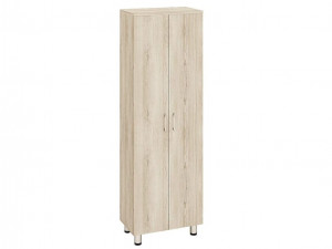 Шкаф распашной 2-х створчатый с полками Лидер 84.12 дуб кронберг 65х39х199