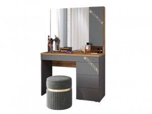 Туалетный столик Монако графит 103х45х154