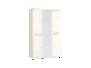 Шкаф распашной 3-х створчатый с зеркалом Тиффани 93.12  сосна астрид/мелинга 135х58х225