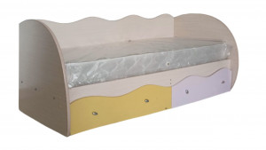 Кроватка детская Пифагор с матрасом и ящиками 190*85см
